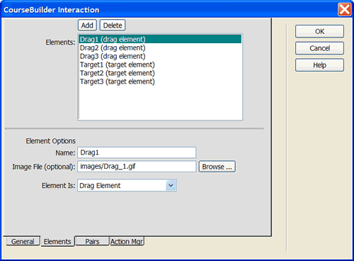 elements properties